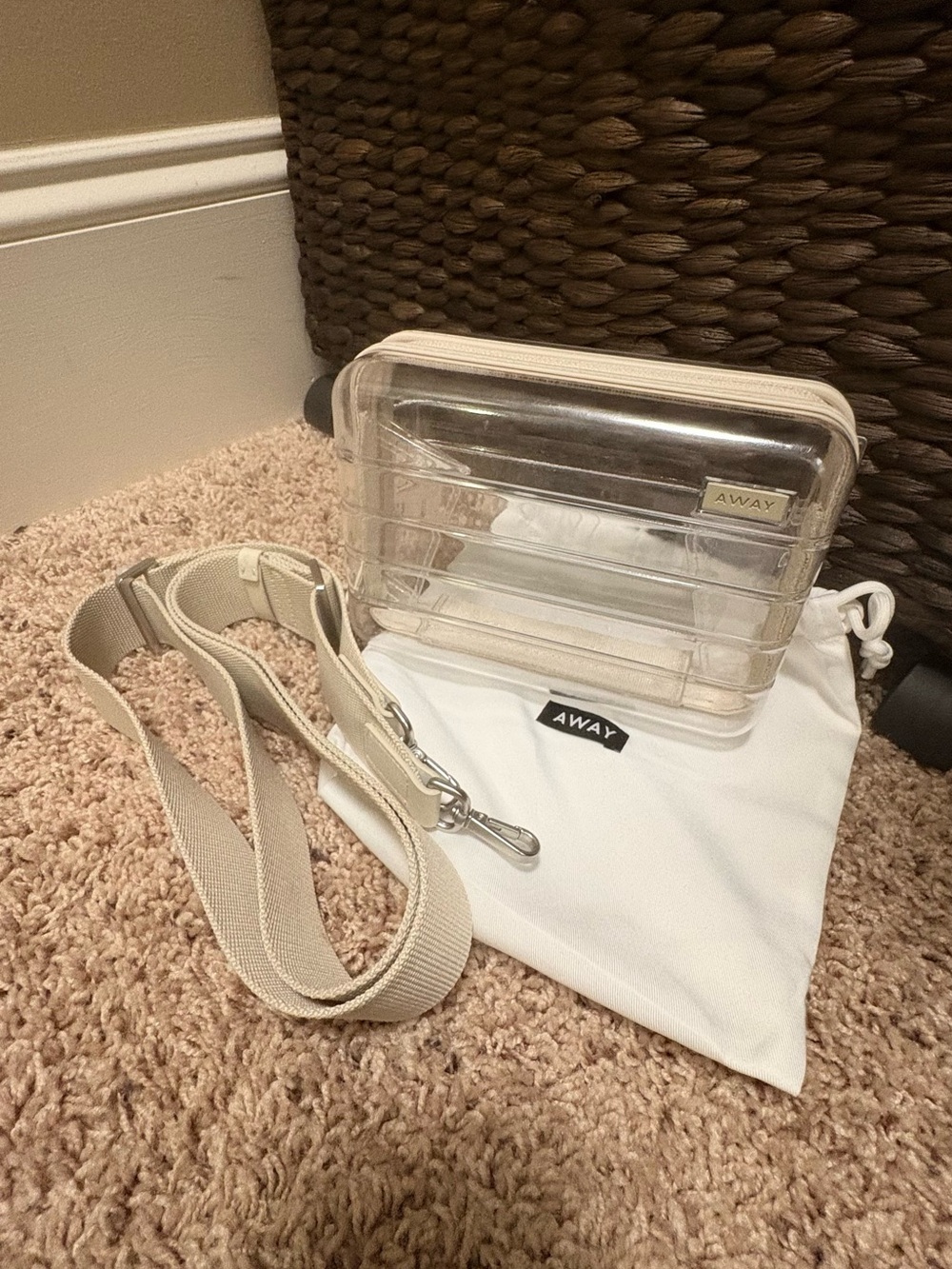 AWAY Stadium Bag in Salt White